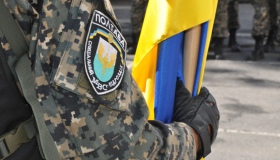 Батальон "Полтава" привез экспонаты для музея из зоны АТО