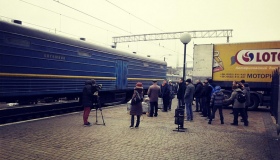До Полтави привезли вагон гуманітарки для лікарень