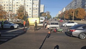 У Кременчуці через непрацюючий світлофор сталася аварія