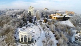 Новорічна Полтава заворожує красою. ВІДЕО