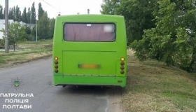 У Полтаві водій маршрутного автобуса працював п'яним