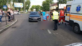 На Мотелі сталася ДТП: пішохід у лікарні