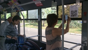 Уперше на Полтавщині запровадили оплату за проїзд за допомогою QR-коду