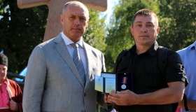 Полтавські учасники АТО отримали нагороди від держави