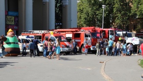 В центрі Полтави вили пожежні сирени