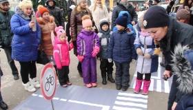 Щедрий вечір із патрульними: вареники, обладунки та гучні сирени. ФОТО