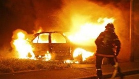 На Лохвиччині вщент згорів автомобіль