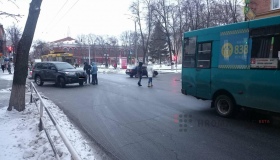У Полтаві сталася ДТП за участю маршрутки