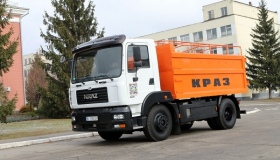 "АвтоКрАЗ" випустив новий самоскид-зерновоз