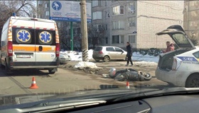 У центрі Кременчука збили мопедіста