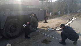 Під Полтавою вантажівка в'їхала у будинок