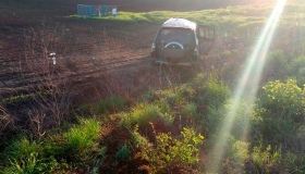 На Полтавщині перекинувся автомобіль