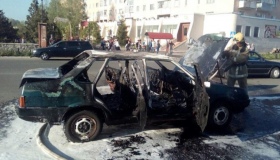 На Полтавщині горіли три автіки