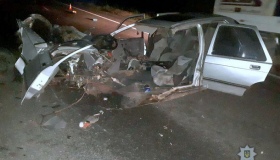 На Полтавщині автомобіль із нардепом ледь не зніс голову людині