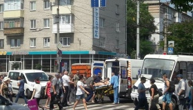 У Кременчуці машина сбила жінку на пішохідному переході