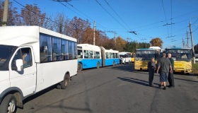 У Полтаві перевізники страйкували через зниження тарифів