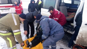 Після ДТП на Полтавщині жінку деблокували з салону авто