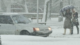 Полтавців попереджають про сильний сніг та хуртовини
