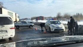 У Полтаві сталася ДТП за участі патрульного автомобіля