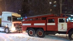 Понад тридцять фур застрягли у заторі під Кременчуком
