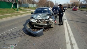 Патрульні стали свідками ДТП за участі водія з десятиразовим&nbsp;перевищенням норми алкоголю в крові