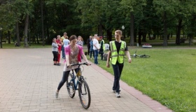 У велошколі навчають юних полтавців