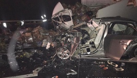 Батько і двоє діток загинули в автотрощі під Полтавою