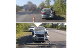 Під Кременчуком сталася потрійна аварія