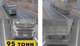 Антирекорд: 95 тонн при дозволених 40 тоннах зафіксували на полтавській трасі