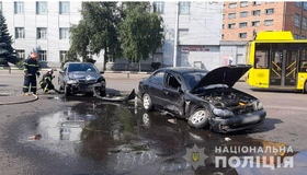 У Полтаві в ДТП збили жінку і 5-річну дитину