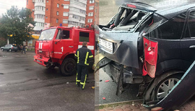 У Полтаві в різні ДТП потрапили швидка та автомобіль ДСНС