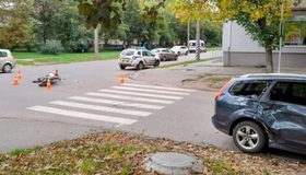 У ДТП в Полтаві постраждав мотоцикліст