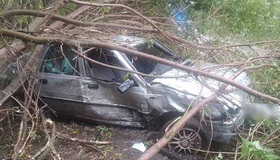 На Полтавщині у тяжкому стані госпіталізували водія легковика