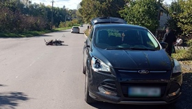 У ДТП травмувався 82-річний мотоцикліст