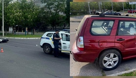 Неповнолітній мотоцикліст урізався в авто в Кременчуці
