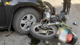У Полтаві госпіталізували мотоцикліста з травмами
