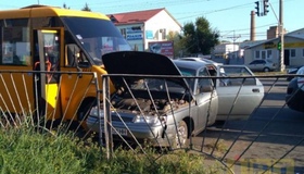 ДТП легковика та маршрутки у Полтаві: п&rsquo;ятеро людей травмовані