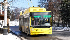 Тролейбуси у новорічну ніч не курсуватимуть Полтавою