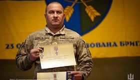 Воїна з Полтавщини  нагородили за евакуацію підбитої техніки під ворожим вогнем