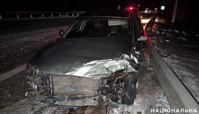 На Полтавщині зіткнулися дві автівки &mdash; постраждав пасажир легковика