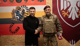 Президент вручив орден "За мужність" воїну з Полтавщини