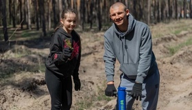 Олімпійський чемпіон відновлює полтавські ліси