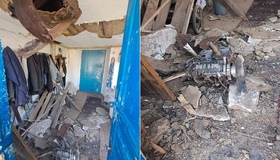 На&nbsp;Полтавщині уламки ворожого дрона пробили дах приватного будинку