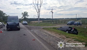 В аварії на автотрасі Полтава &ndash; Кременчук постраждали дві жінки