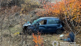 Аварія на трасі Кременчук-Полтава:&nbsp;водій загинув,&nbsp;троє&nbsp; пасажирів травмовані