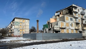Відновлення після обстрілу: на ремонт полтавського будинку зарезервували два мільйони