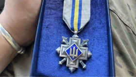Полтавських офіцерів ППО нагородили "Срібним хрестом"