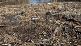 На Полтавщині розчищають стометровий затор на річці Ворскла