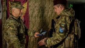Військовий  Полтавщини отримав відзнаку "Золотий хрест"